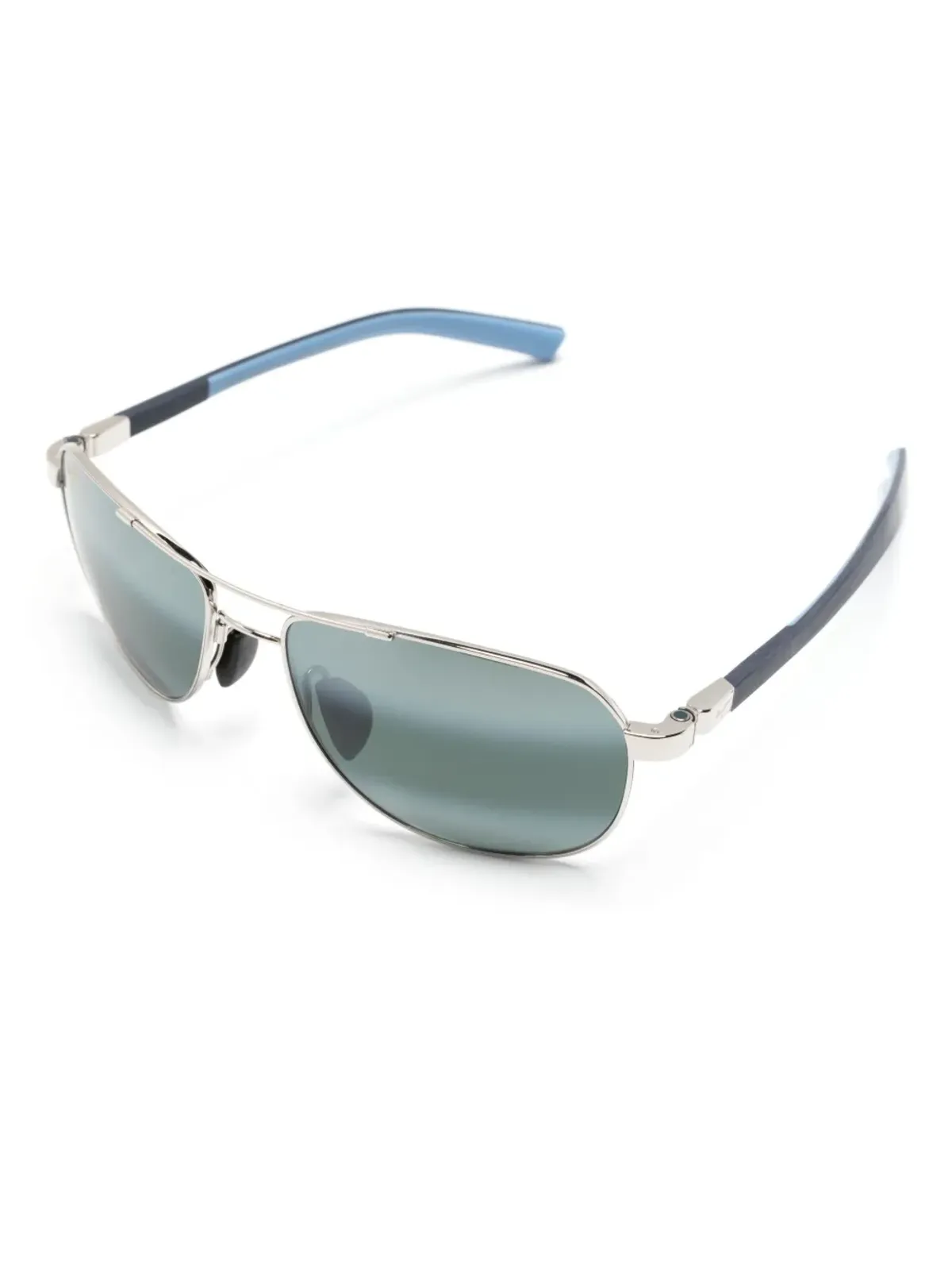 Maui Jim ガードレール ダブルグラデーション レンズ パイロットフレーム サングラス - 画像2