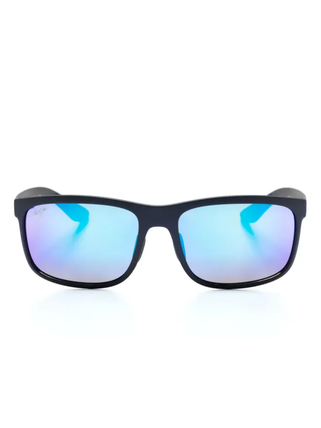 Maui Jim Maui Jim Huelo スクエアフレーム サングラスの商品画像