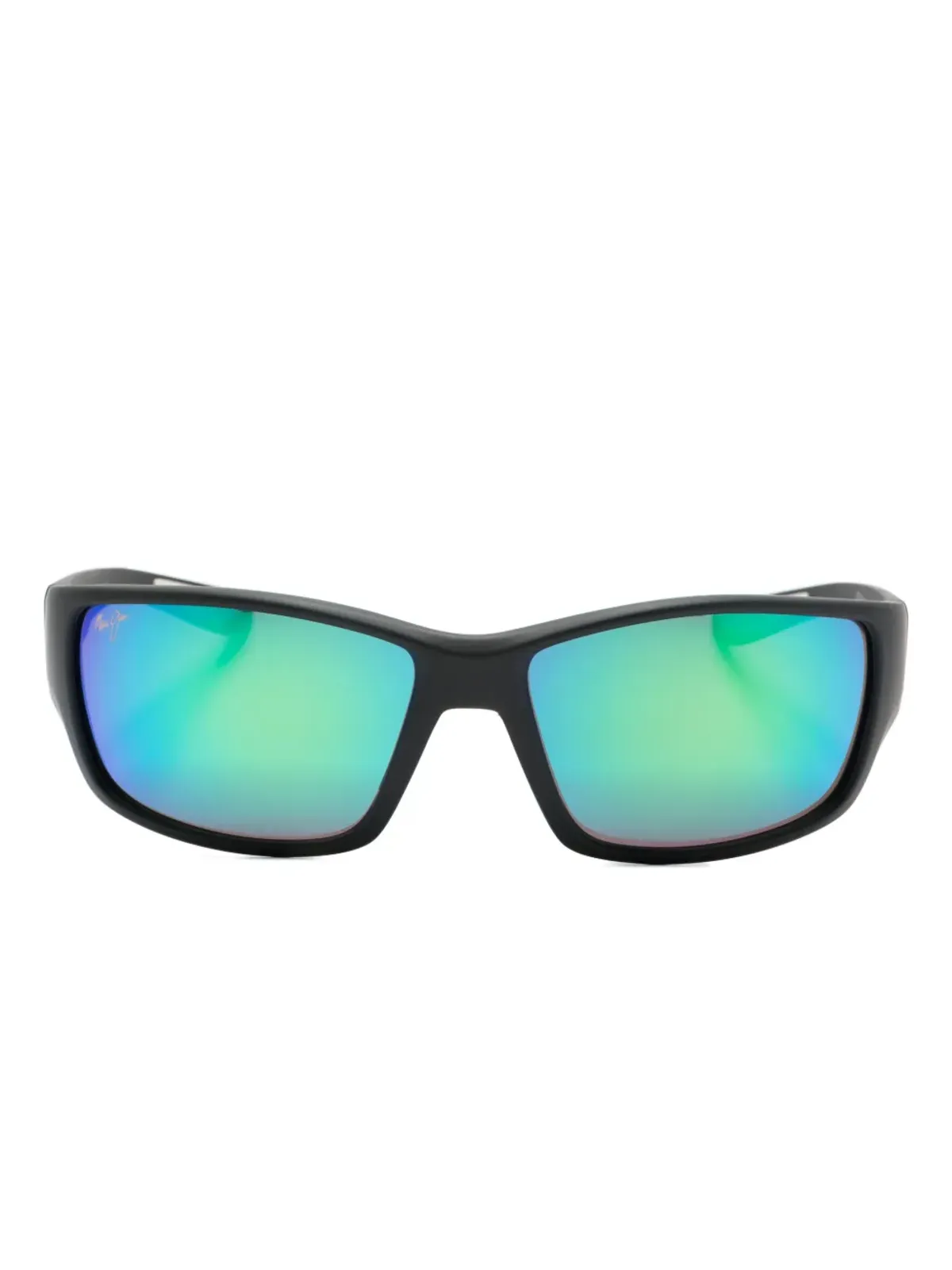 Maui Jim Local Kine スクエアフレーム サングラス - ブラック - 画像1