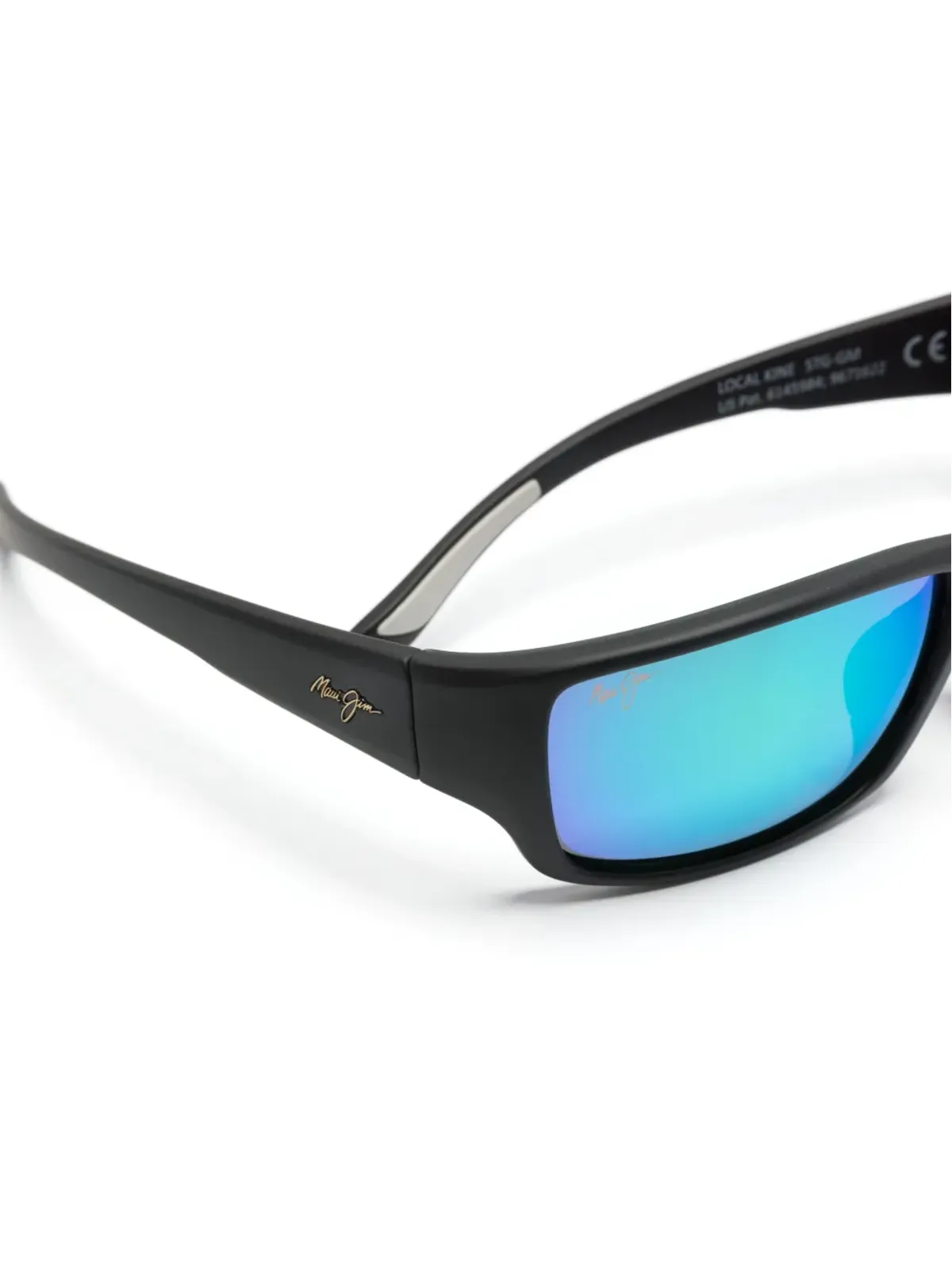 Maui Jim Local Kine スクエアフレーム サングラス - ブラック - 画像3
