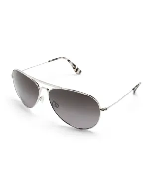 Maui Jim Mavericks ダブルグラデーションレンズ パイロットフレーム サングラス - Silver - サムネイル2