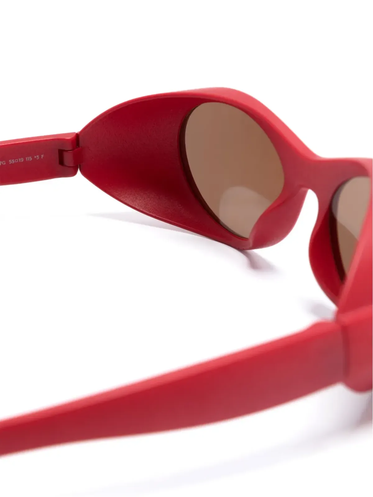 Givenchy Eyewear G Ride オーバルフレーム サングラス レッド - 画像3