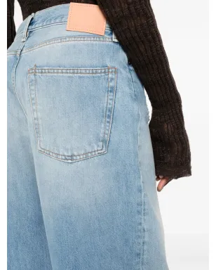 Acne Studios ハイライズ・ワイドレッグジーンズ - サムネイル5
