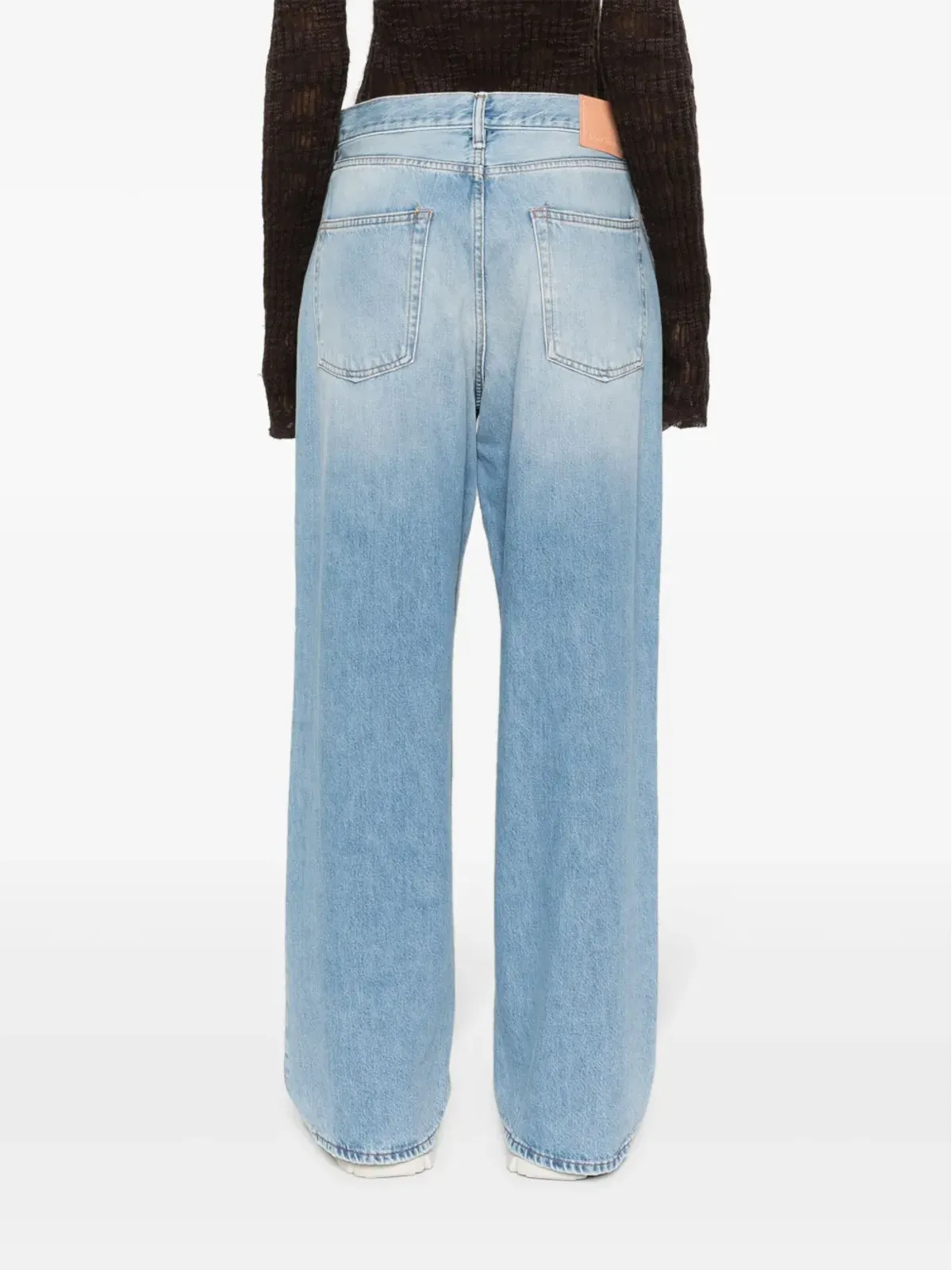 Acne Studios ハイライズ・ワイドレッグジーンズ - 画像4
