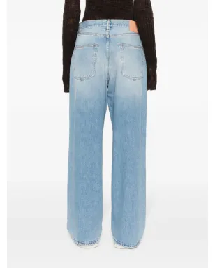 Acne Studios ハイライズ・ワイドレッグジーンズ - サムネイル4