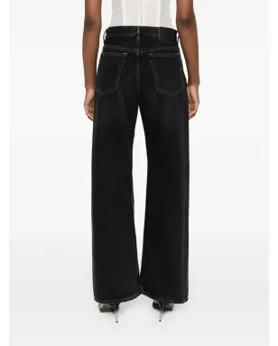 Acne Studios ハイライズ ルーズフィットジーンズ - サムネイル4