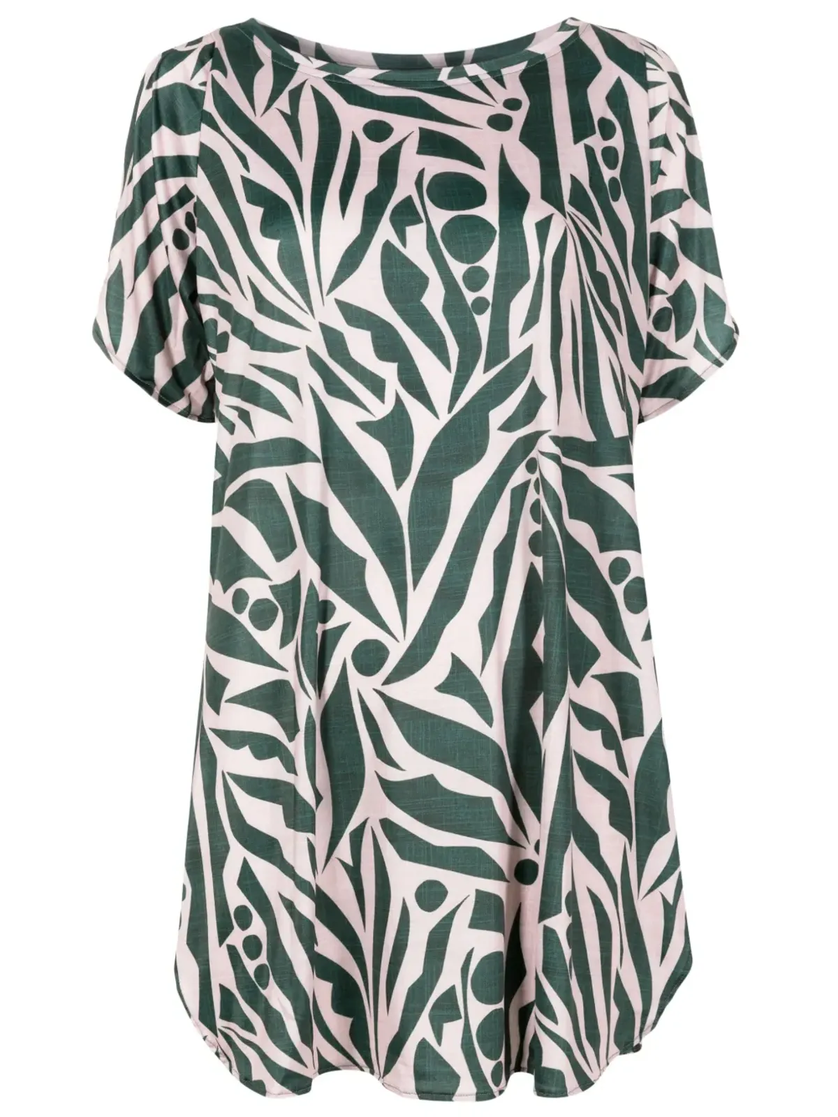 Lygia & Nanny Allat graphic-print tunic dress - Green - 画像1