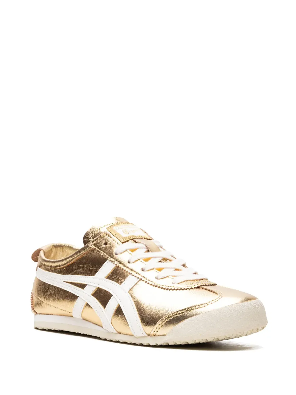 Onitsuka Tiger Mexico 66 ゴールド/ホワイト スニーカー - 画像2