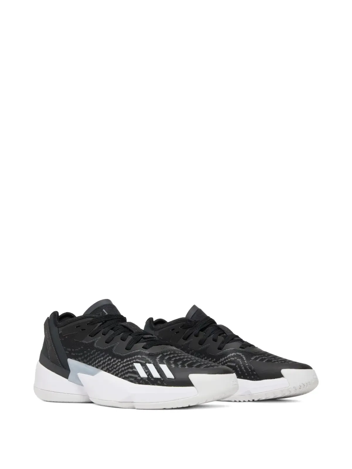 adidas D.O.N. Issue #4 ブラックカーボン スニーカー - 画像2