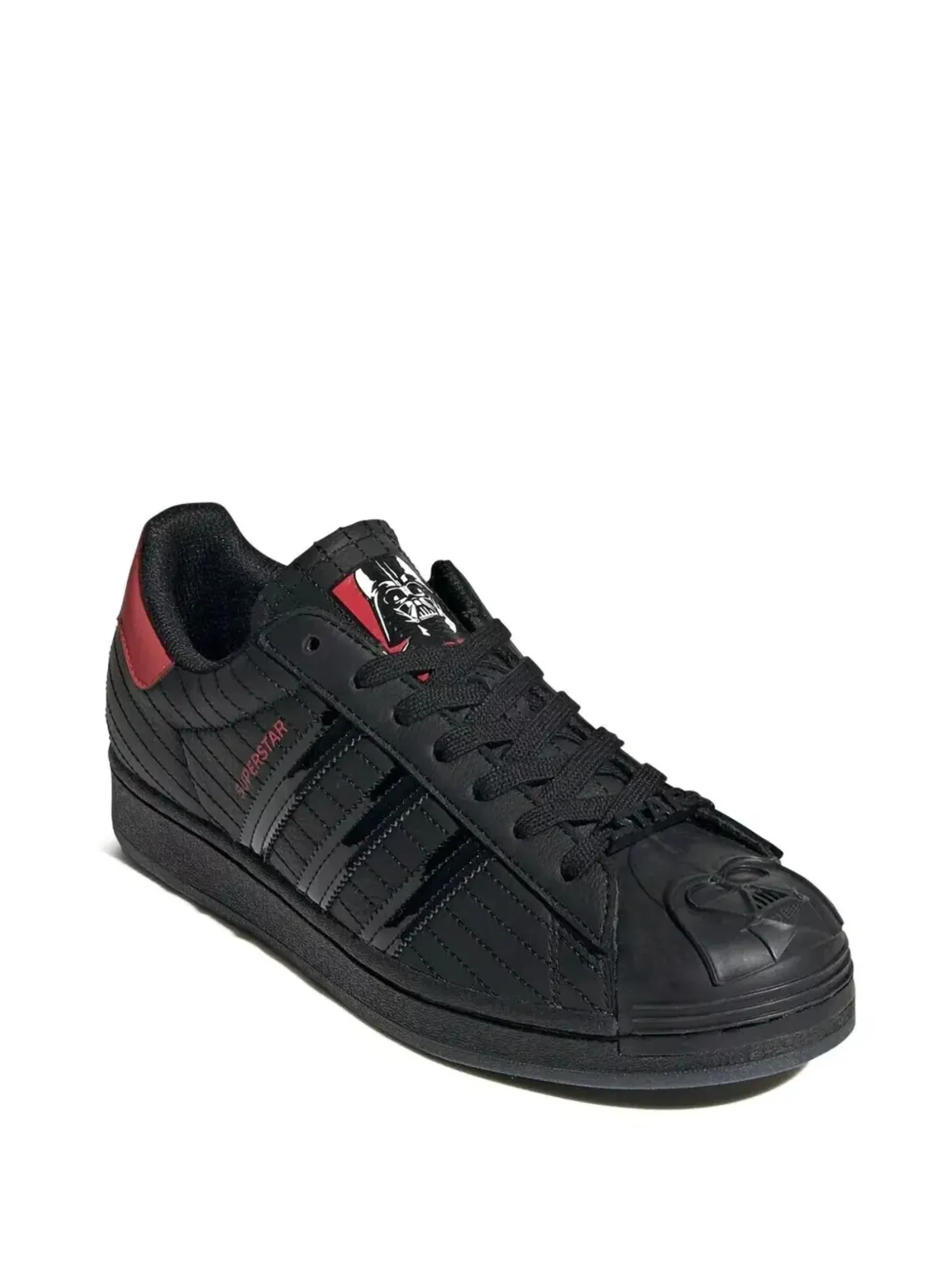 adidas スーパースター ダース・ベイダー コアブラック/スカーレット スニーカー - 画像2