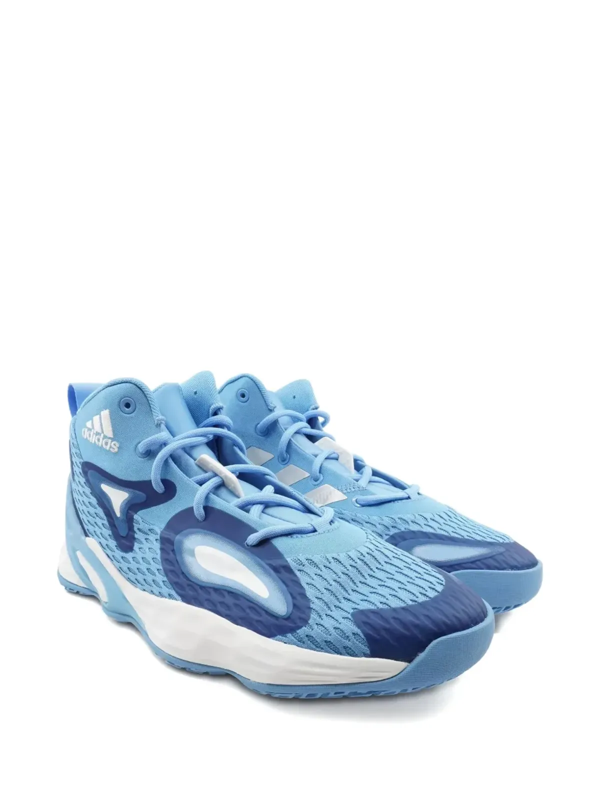 adidas Exhibit A ミッド スニーカー ブルー - 画像3