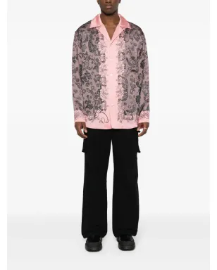 Acne Studios フローラルプリントサテンシャツ - サムネイル2