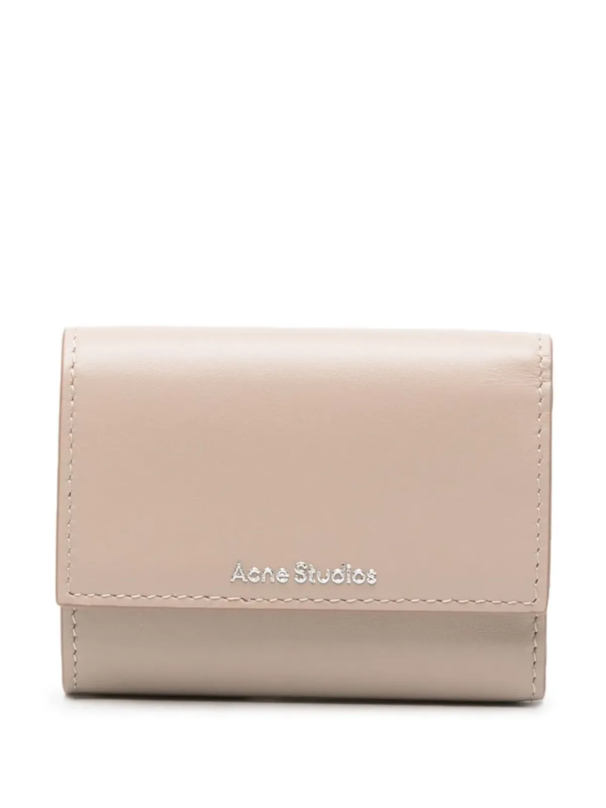 Acne Studios ロゴレタリング レザーウォレット - 画像1