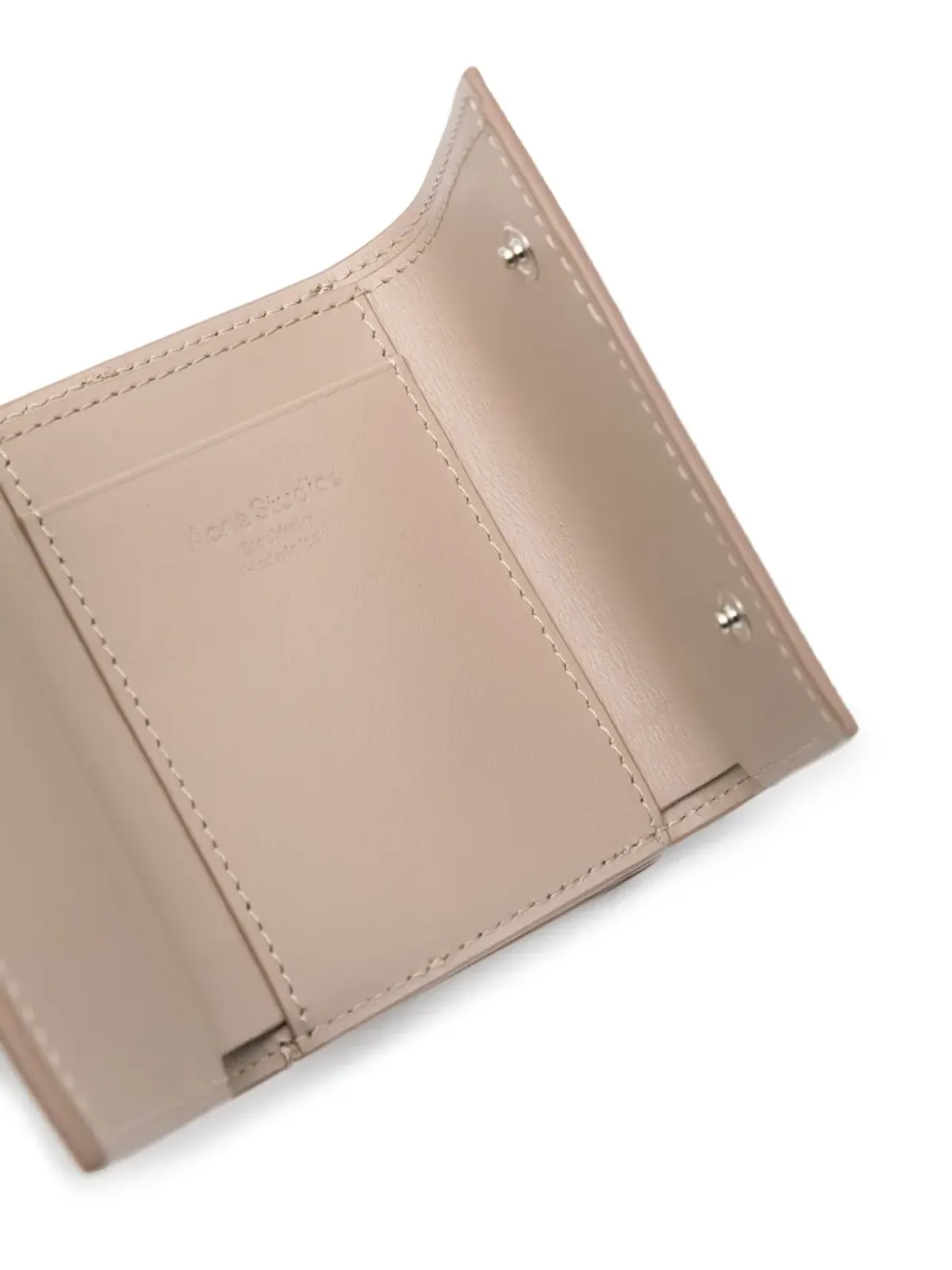 Acne Studios ロゴレタリング レザーウォレット - 画像3