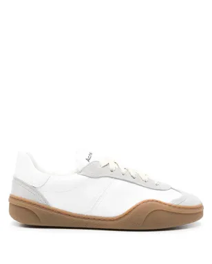 Acne Studios パネルデザイン レザー スニーカー - White - サムネイル1