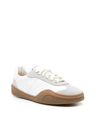 Acne Studios パネルデザイン レザー スニーカー - White - サムネイル2
