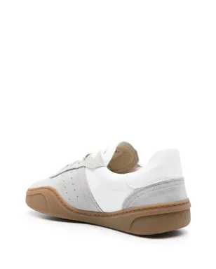 Acne Studios パネルデザイン レザー スニーカー - White - サムネイル3