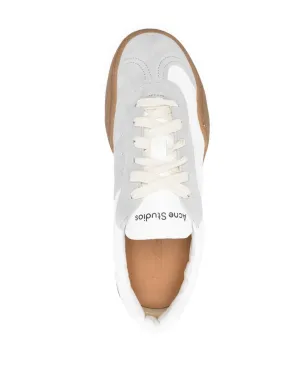 Acne Studios パネルデザイン レザー スニーカー - White - サムネイル4