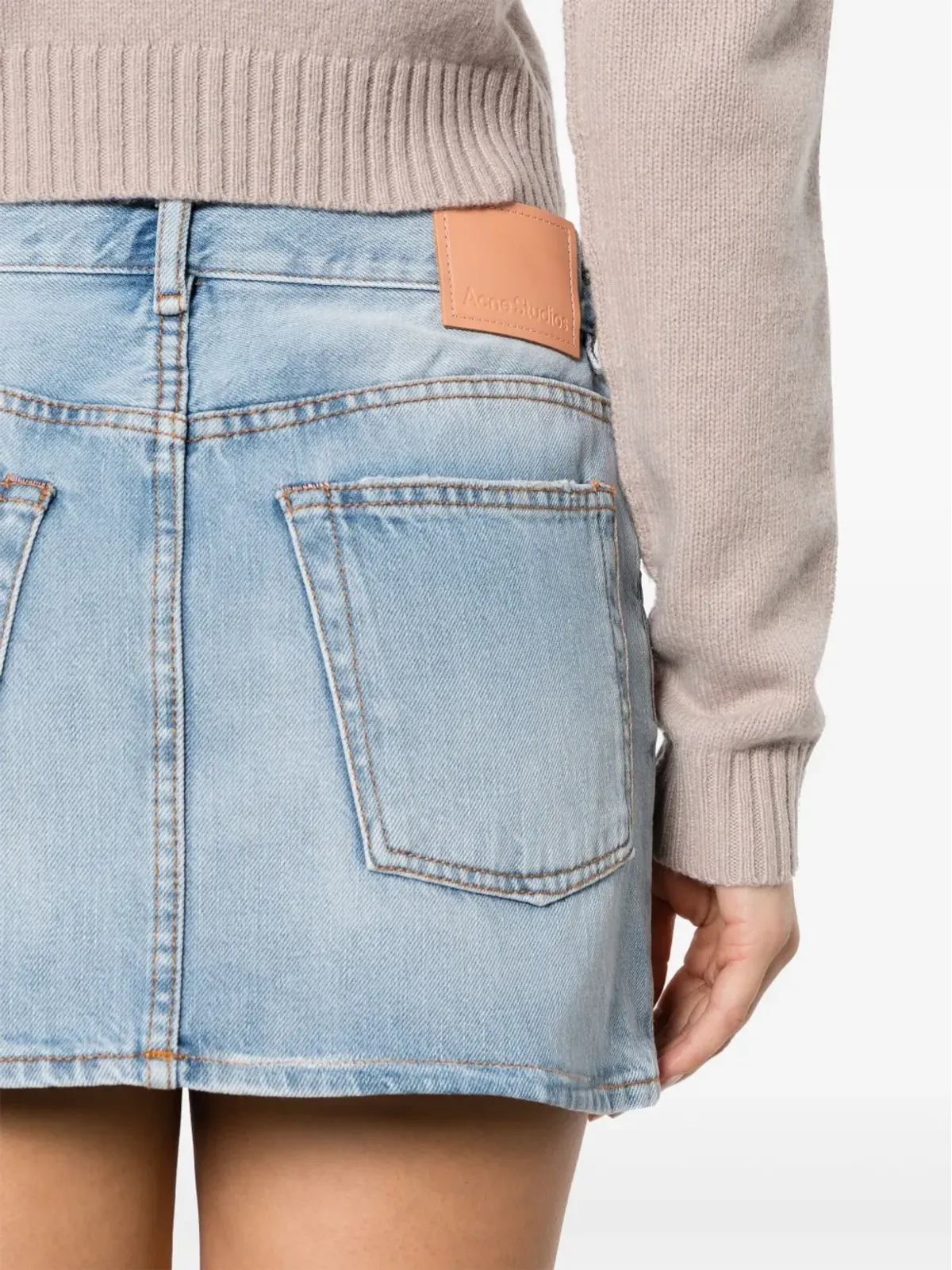 Acne Studios デニムミニスカート - 画像5