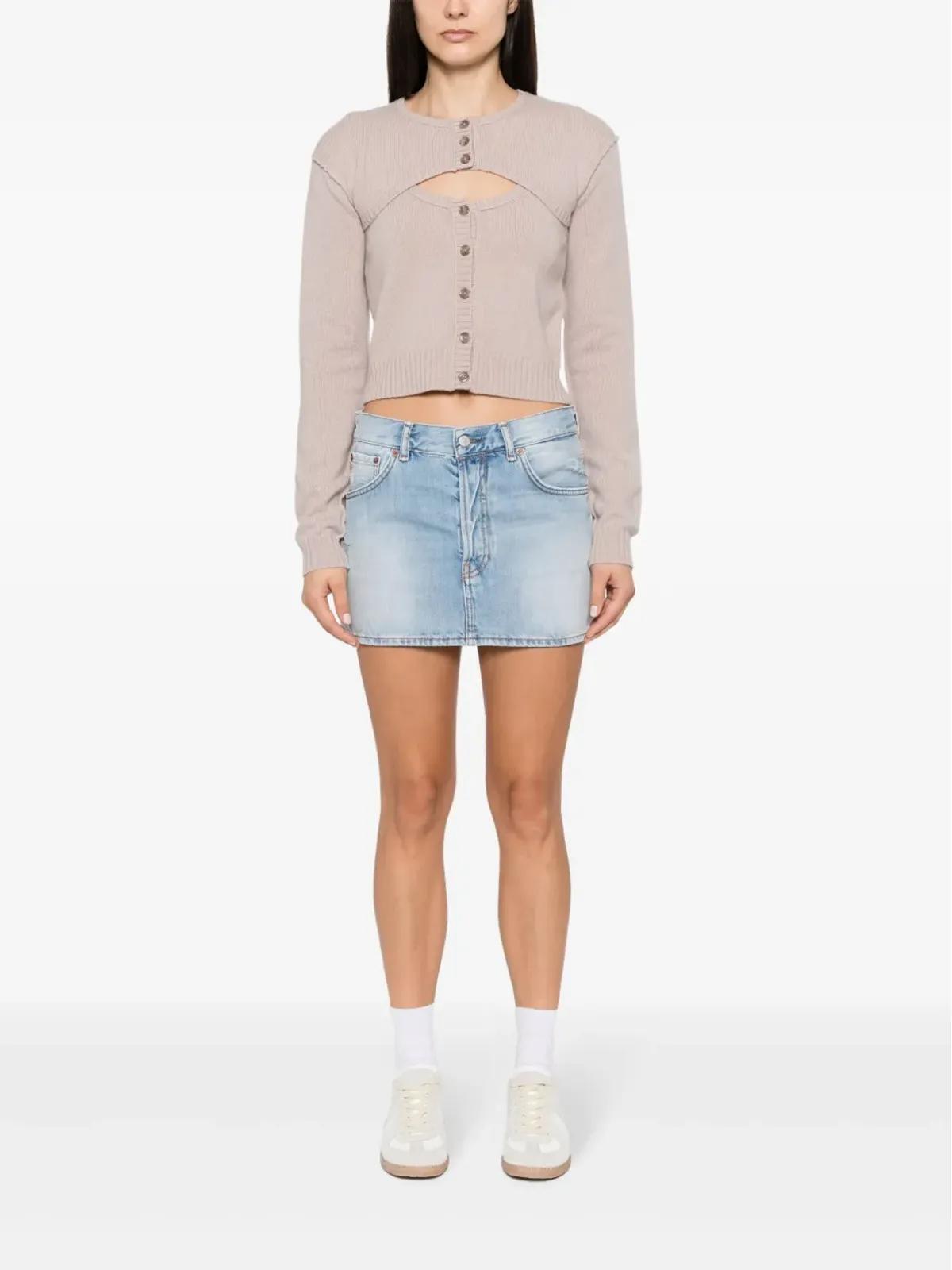 Acne Studios デニムミニスカート - 画像2