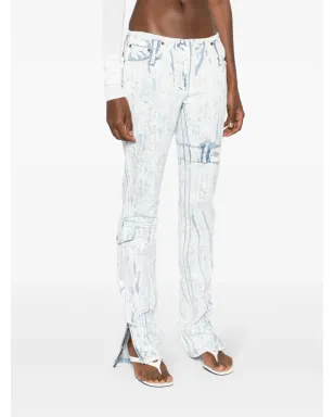 Acne Studios ローライズ テーパードジーンズ - サムネイル3