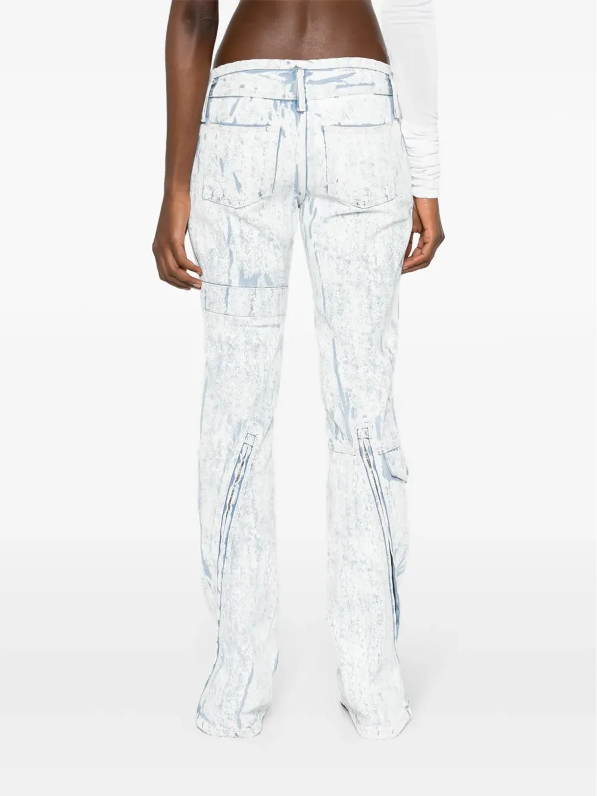 Acne Studios ローライズ テーパードジーンズ - 画像4