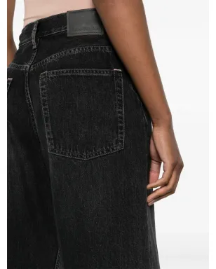 Acne Studios ハイライズ ワイドレッグジーンズ - サムネイル5