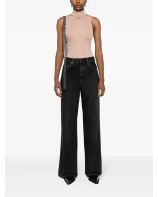 Acne Studios ハイライズ ワイドレッグジーンズ - サムネイル2