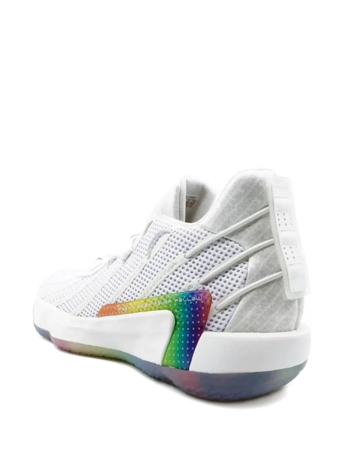 adidas Dame 7『Never Follow - Footwear White』スニーカー - 画像2