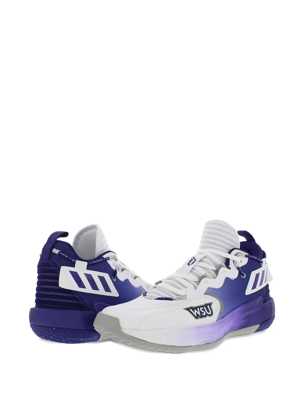 adidas Dame 7 EXTPLY Weber State University スニーカー - 画像2