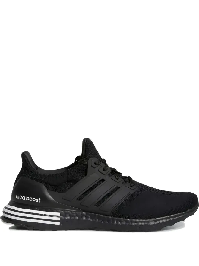 adidas adidas ウルトラ ブースト 5.0 DNA ブラック ホワイト ヒールストライプ スニーカーの商品画像