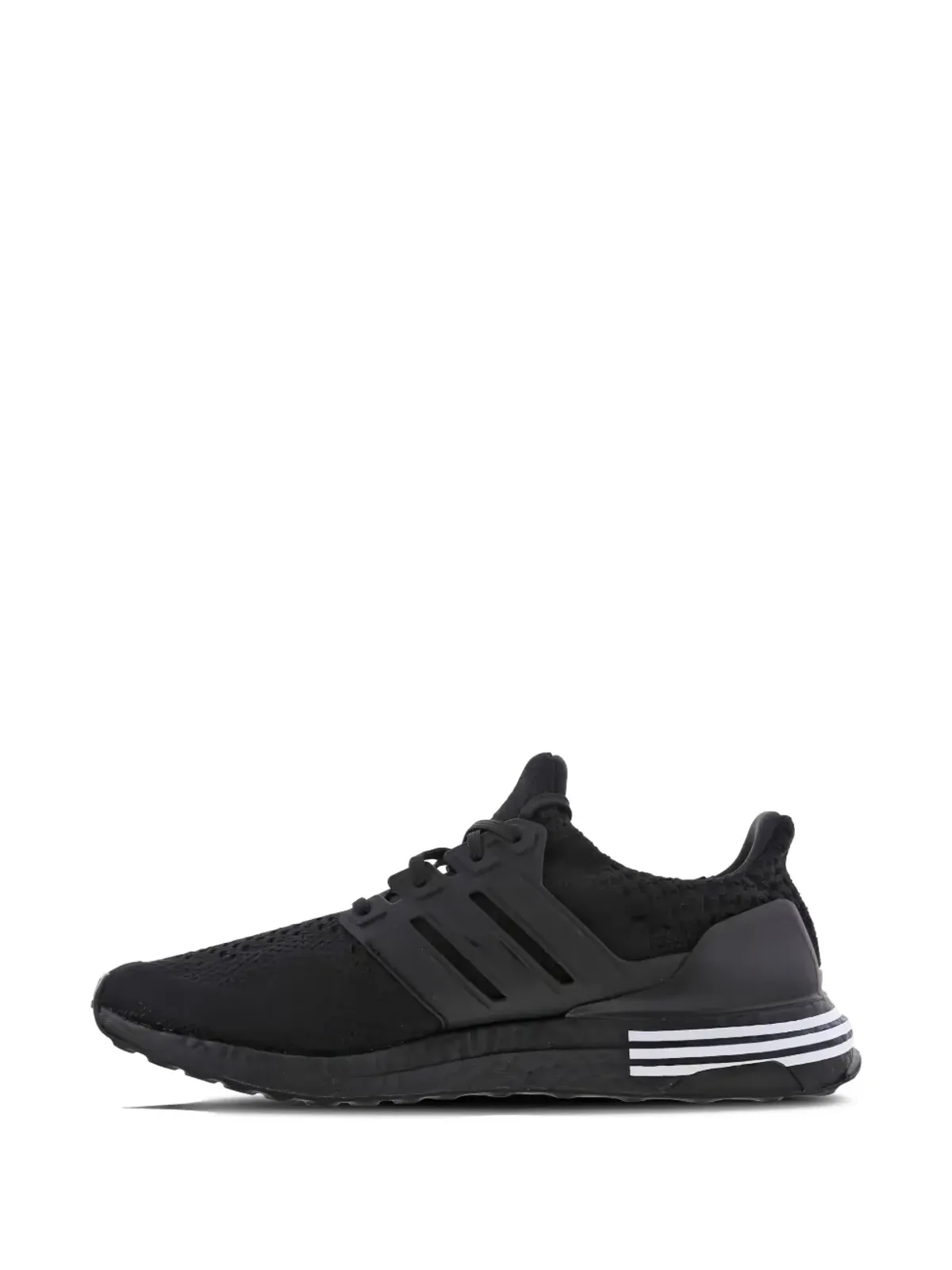 adidas ウルトラ ブースト 5.0 DNA ブラック ホワイト ヒールストライプ スニーカー - 画像4