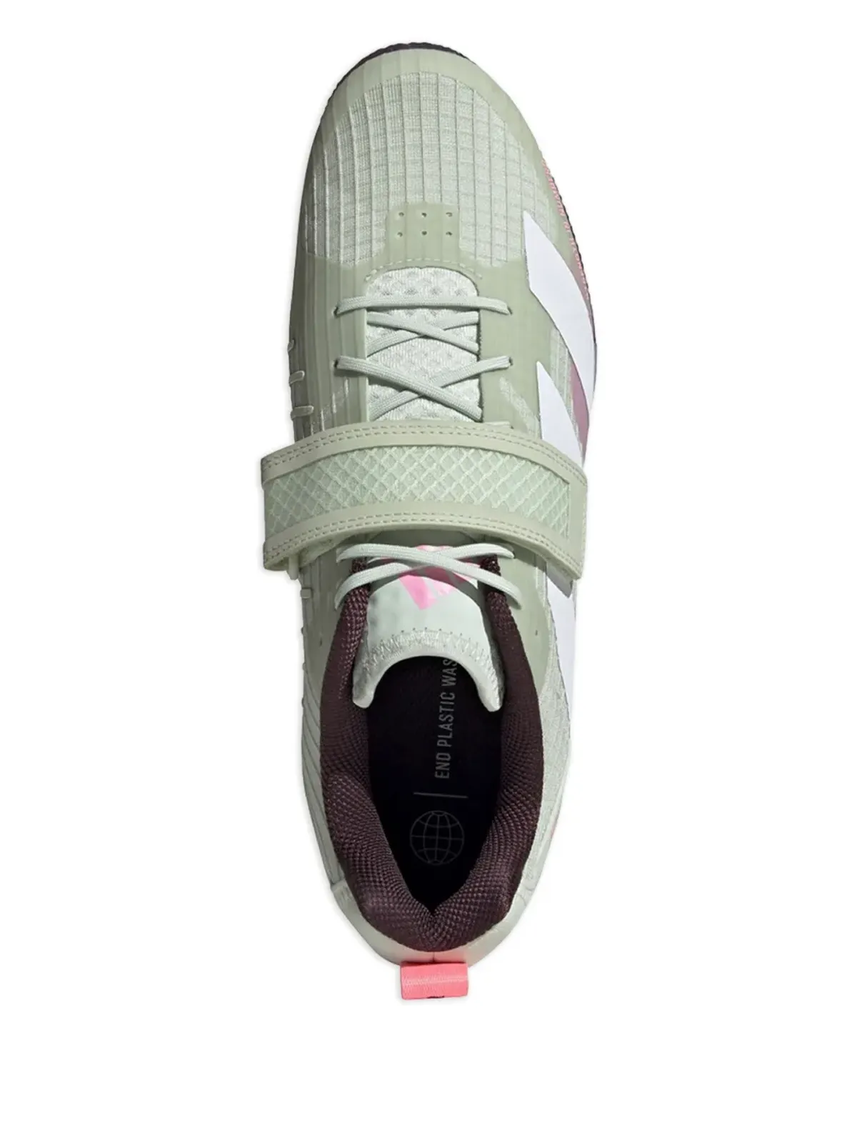 adidas アディパワーウェイトリフティングIII リネン グリーン スニーカー - 画像2