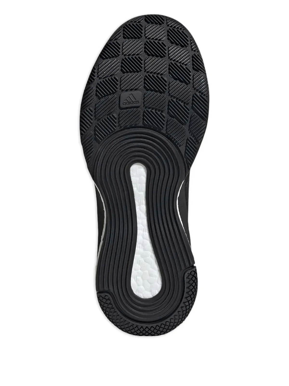 adidas クレイジーフライト トリプルブラック スニーカー - 画像3