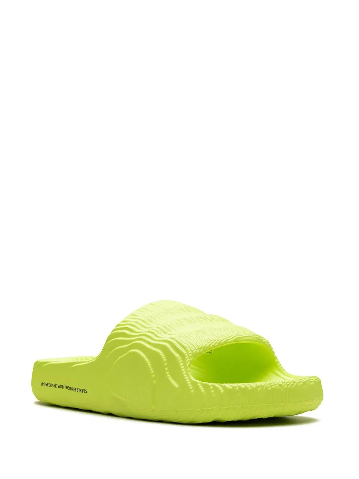 adidas アディレッタ 22 "Solar Yellow" スライド - グリーン - 画像2