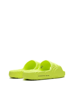 adidas アディレッタ 22 "Solar Yellow" スライド - グリーン - サムネイル3