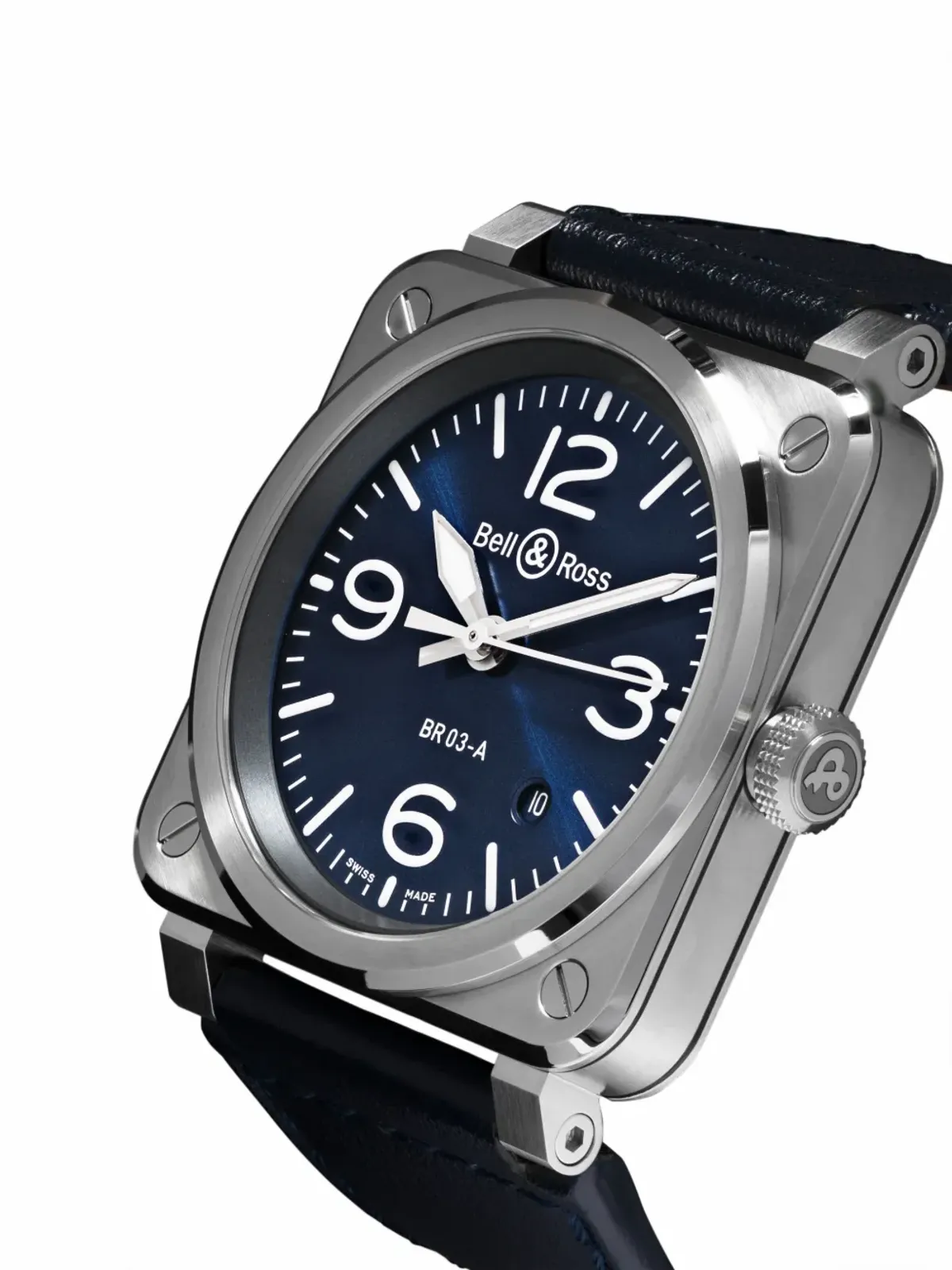 Bell & Ross BR 03 ブルー - 画像5