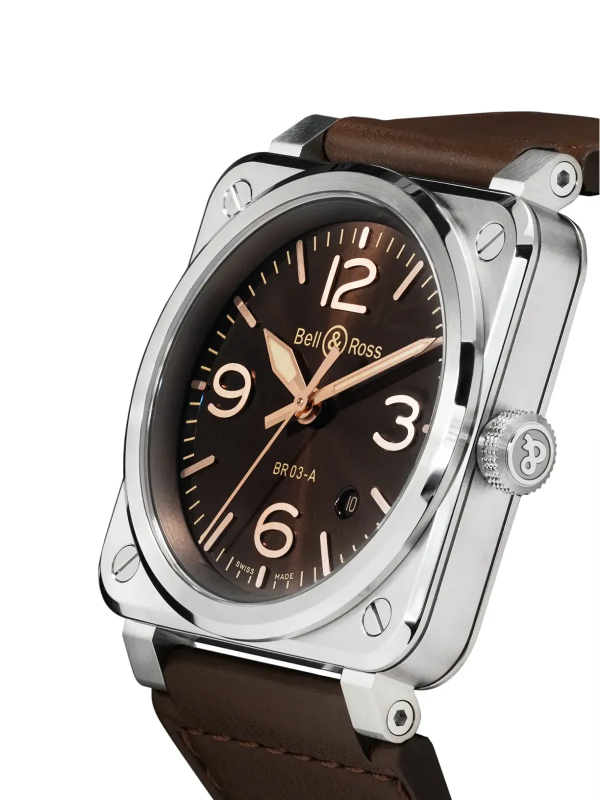 Bell & Ross BR 03 Golden Heritage - Brown - 画像5