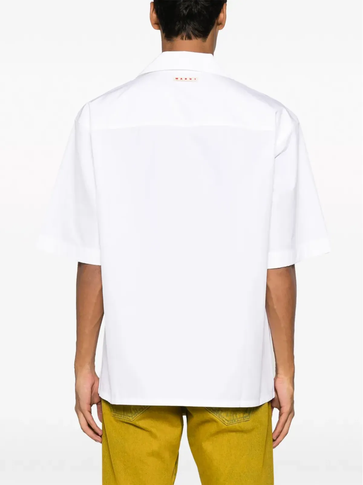 Marni テキストプリント コットンシャツ - 画像4