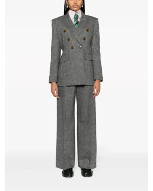Vivienne Westwood Lauren ストレートレッグパンツ - ブラック - サムネイル2