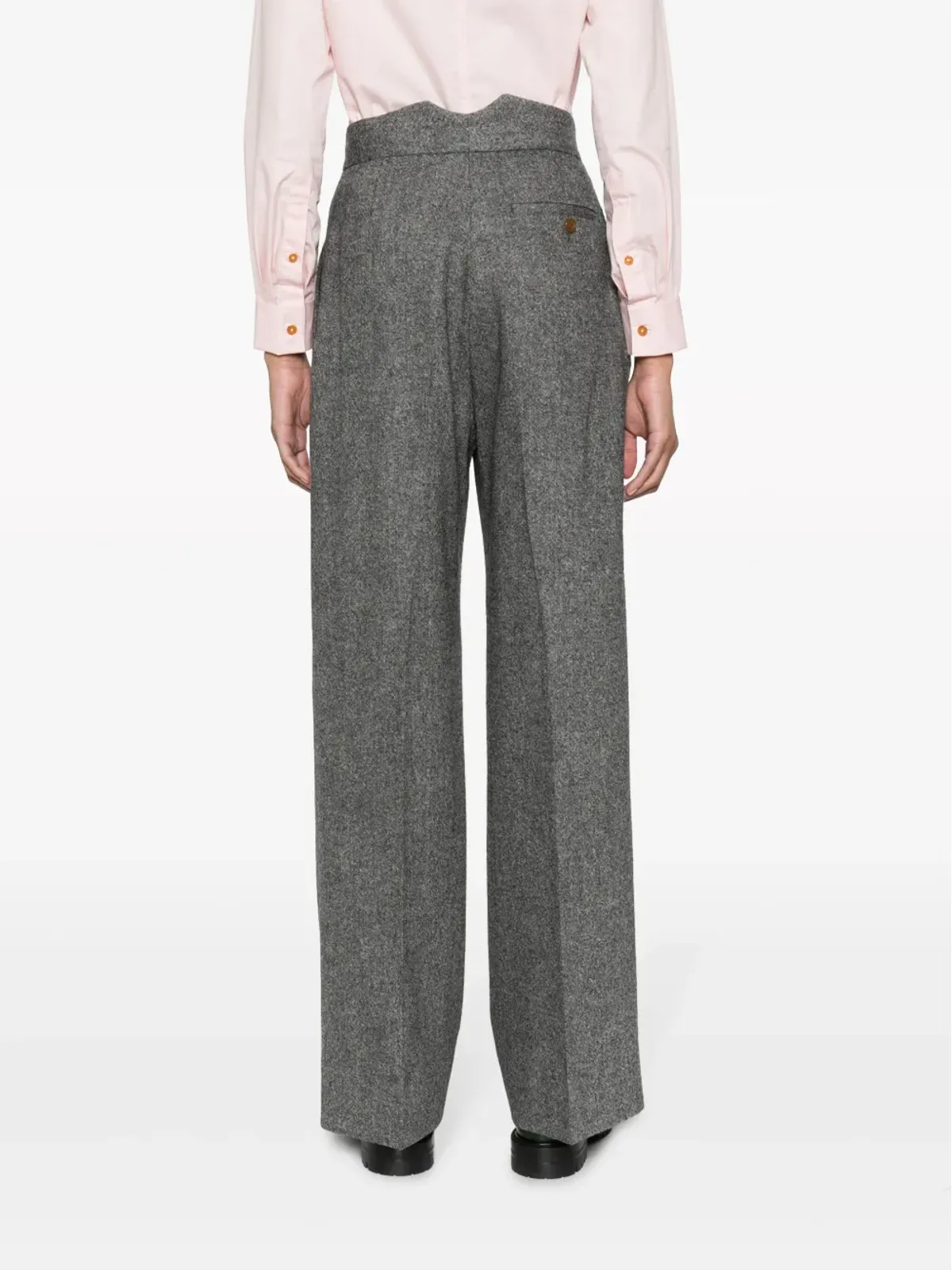 Vivienne Westwood Lauren ストレートレッグパンツ - ブラック - 画像4