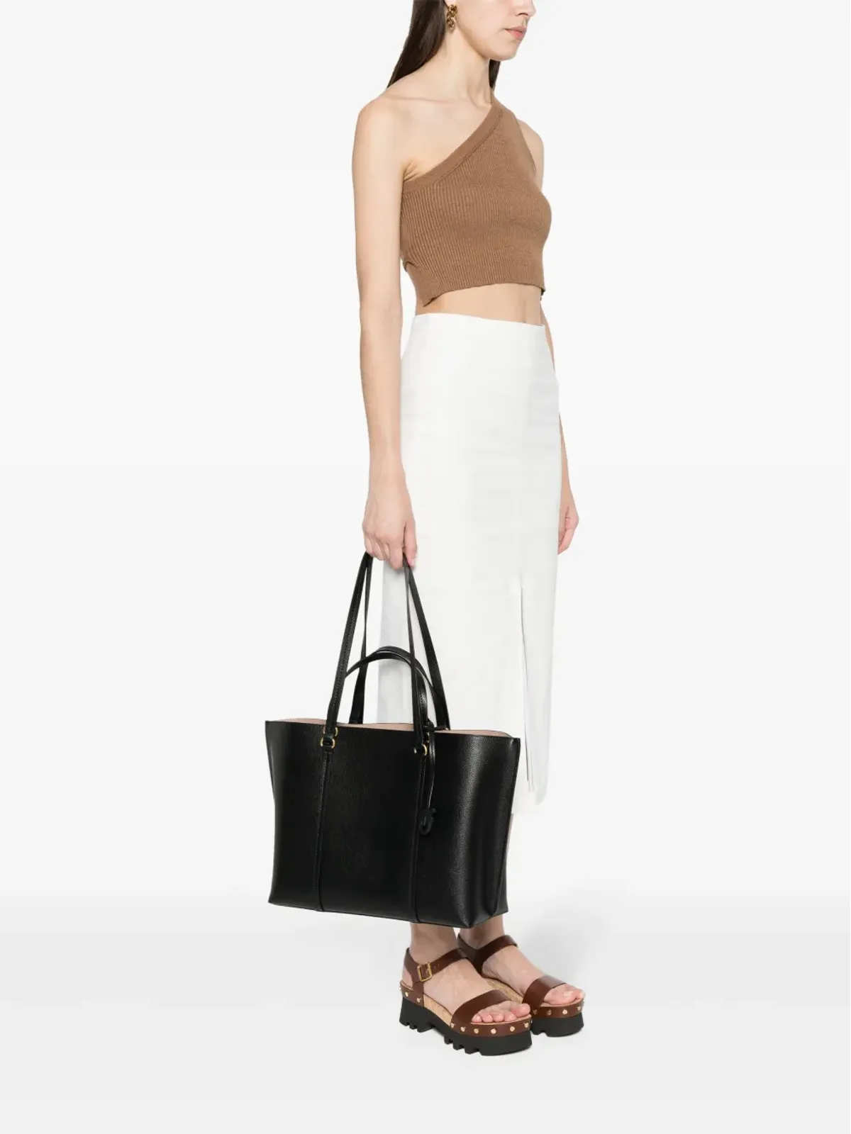 PINKO ラブバードモチーフのレザーバッグ - 画像2