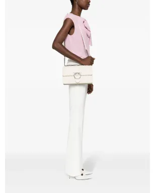 PINKO クラシック ラブワン ショルダーバッグ - ホワイト - サムネイル2