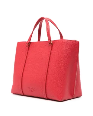 PINKO レザー トートバッグ - レッド - サムネイル3