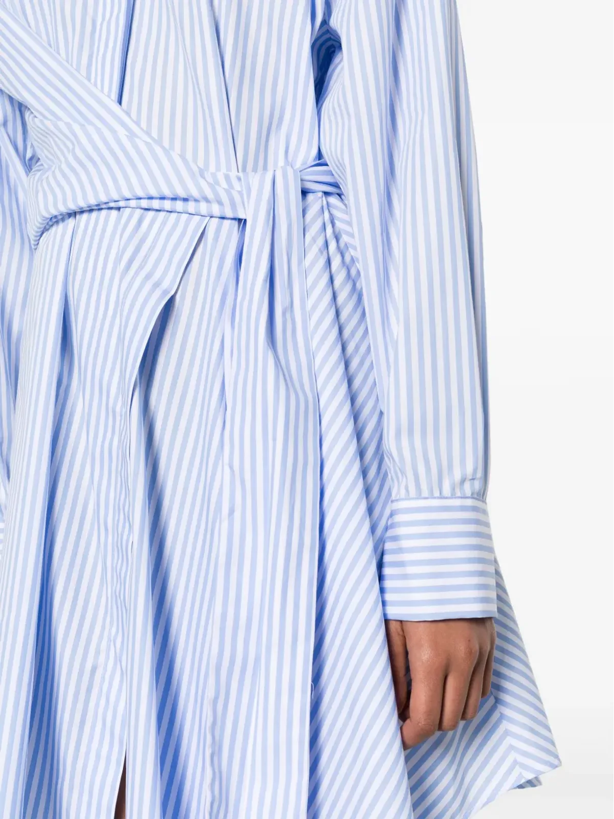 Viktor & Rolf ドレープ アシンメトリック シャツドレス - 画像5