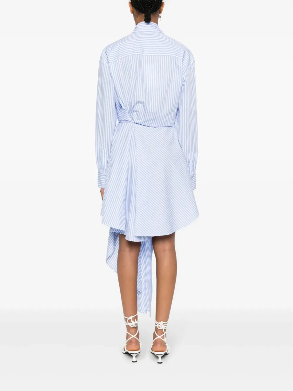 Viktor & Rolf ドレープ アシンメトリック シャツドレス - 画像4