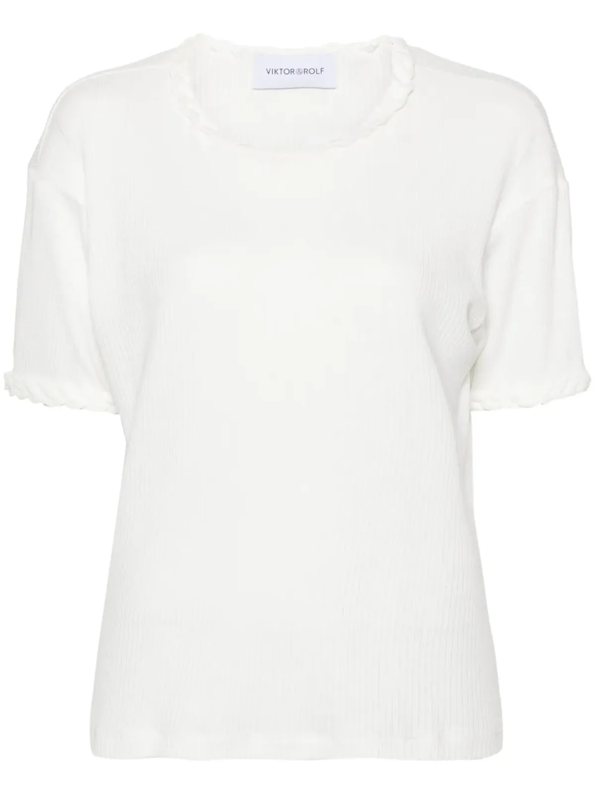 Viktor & Rolf ブレイドディテール コットン Tシャツ - 画像1