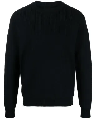 Jil Sander サイドジップディテール ウール ジャンパー - ブルー - サムネイル1