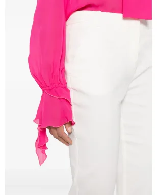 PINKO プレスドクリース テーパードパンツ - サムネイル5