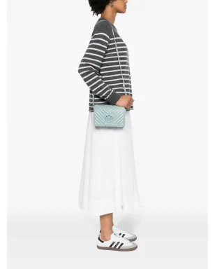 PINKO ミニ Love Click Chevron クロスボディバッグ - サムネイル2